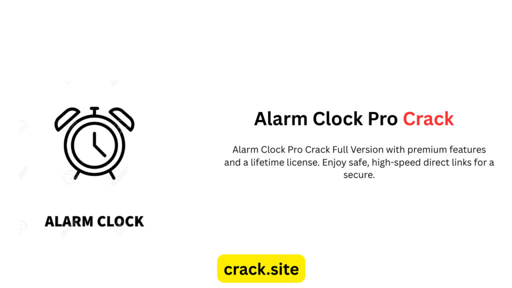 Alarm Clock Pro Crack